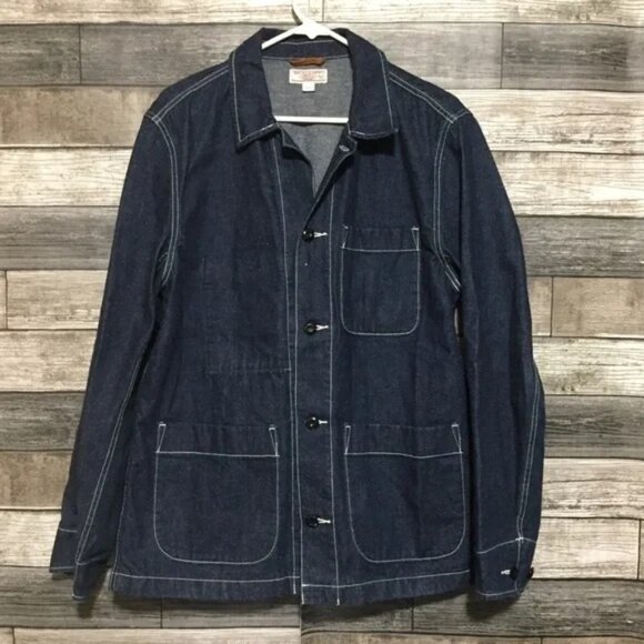 J. Crew Other - Denim Chore Coat Wallace & Barnes by J. Crew Men's Medium